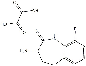 3-Amino-9-fluoro-4,5-dihydro-1H-benzo[b]azepin-2(3H)-one oxalate