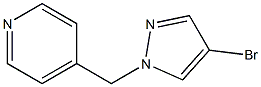 4-(4-Bromopyrazol-1-ylmethyl)pyridine Struktur