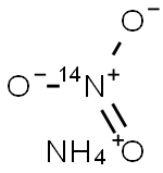 Ammonium nitrate-14N2 solution 99.95 atom % 14N 化学構造式