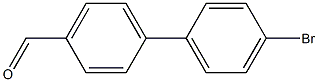 4'-Bromo-biphenyl-4-carbaldehyde 化学構造式