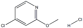 4-chloro-2-methoxypyridine hydrochloride Struktur