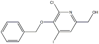 [5-(Benzyloxy)-6-chloro-4-iodo-2-pyridinyl]-methanol