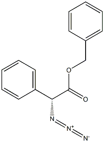 (R)-Benzyl 2-azido-2-phenylethanoate Structure