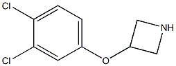 3-(3,4-Dichlorophenoxy)azetidine Structure
