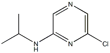 6-Chloro-N-isopropyl-2-pyrazinamine Struktur