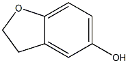 2,3-Dihydro-1-benzofuran-5-ol,,结构式