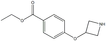 Ethyl 4-(3-azetidinyloxy)benzoate Structure