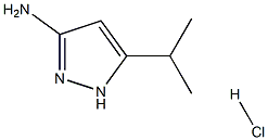 3-Amino-5-isopropyl-1H-pyrazole hydrochloride Struktur