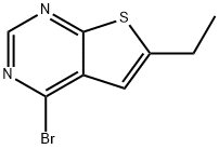 4-bromo-6-ethylthieno[2,3-d]pyrimidine
,1257854-93-5,结构式