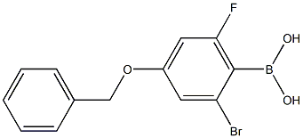 4-Benzyloxy-2-bromo-6-fluorophenylboronicacid