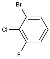 4-Bromo-3-chloro-2-fluorobenzene Struktur