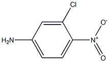3-氯-4-硝基苯胺 结构式