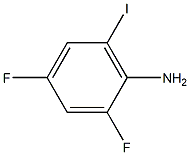 2,4-Difluoro-6-iodoaniline Struktur