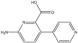 6-Amino-3-(pyridin-4-yl)picolinic acid