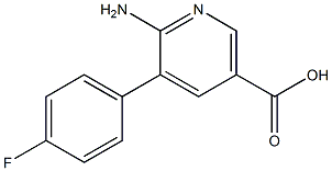 6-Amino-5-(4-fluorophenyl)nicotinic acid