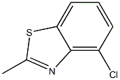 4-chloro-2-methylbenzothiazole 化学構造式