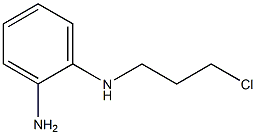 N-(3-chloropropyl)benzene-1,2-diamine 化学構造式