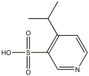 4-Isopropylpyridine-3-sulfonic acid 化学構造式