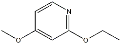 2-Ethoxy-4-methoxypyridine 化学構造式