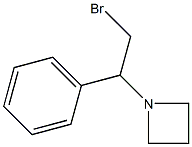 1-(2-bromo-1-phenylethyl)azetidine,,结构式