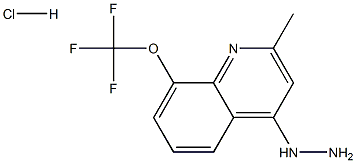  4-Hydrazino-2-methyl-8-trifluoromethoxyquinoline Hydrochloride