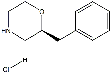 (S)-2-benzylmorpholine hydrochloride Structure