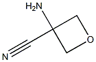 3-amino-3-cyanooxetane Structure