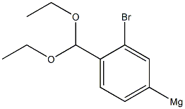 4-(苯甲醛 二乙基乙酰基)溴化镁 结构式