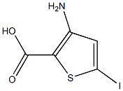 3-amino-5-iodothiophene-2-carboxylic acid Structure