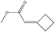 methyl cyclobutylideneacetate 结构式