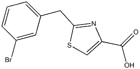 2-(3-bromobenzyl)-1,3-thiazole-4-carboxylic acid Structure