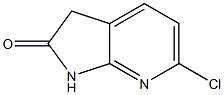 6-氯-7-氮杂吲哚啉-2-酮, , 结构式