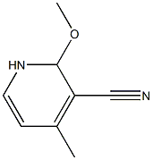 2-methoxy-4-methyl-1,2-dihydropyridine-3-carbonitrile Structure