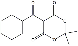 5-(cyclohexanecarbonyl)-2,2-dimethyl-1,3-dioxane-4,6-dione