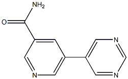 5-(pyrimidin-5-yl)pyridine-3-carboxamide|