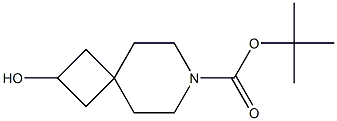 tert-butyl 2-hydroxy-7-azaspiro[3.5]nonane-7-carboxylate Structure