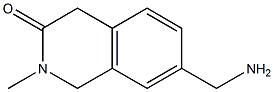 7-(aMinoMethyl)-2-Methyl-1,2-dihydroisoquinolin-3(4H)-one,,结构式