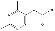 (2,4-DiMethyl-pyriMidin-5-yl)-acetic acid,,结构式