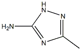 3-甲基-5-氨基-1H-1,2,4-三氮唑,,结构式