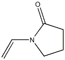 N-乙烯-2-吡咯烷酮 结构式