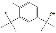 2-[4-氟-3-(三氟甲基)苯基]-2-丙醇, , 结构式