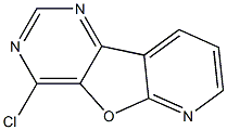 4-Chloropyrido[3',2':4,5]furo[3,2-d]pyrimidine Structure