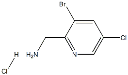 (3-Bromo-5-chloropyridin-2-yl)methylamine hydrochloride