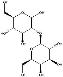 2-O-(b-D-Galactopyranosyl)-D-glucopyranose Structure
