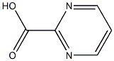 2-pyrimidinecarboxylic acid Structure