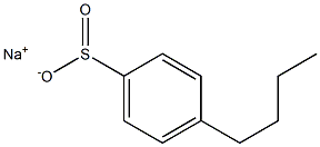 4-butyl Benzene sulfinic acid sodium salt Structure