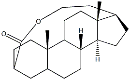 Pregnene carboxylic acid lactone Struktur