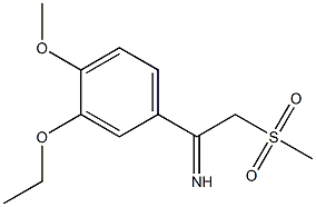 1-(3-乙氧基-4-甲氧基苯基)-2-(甲磺酰基)乙-1-亚胺