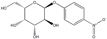 4-Nitrophenyl a-L-galactopyranoside Structure