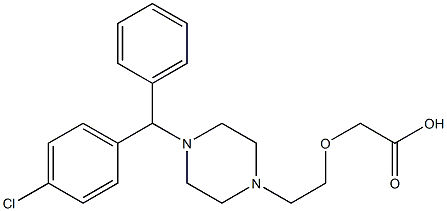 盐酸左西替利嗪EP杂质F,,结构式